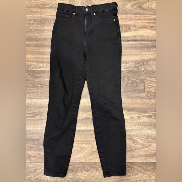 Everlane The Way High Skinny Jeans Black Size 27 Crop - Picture 1 of 6